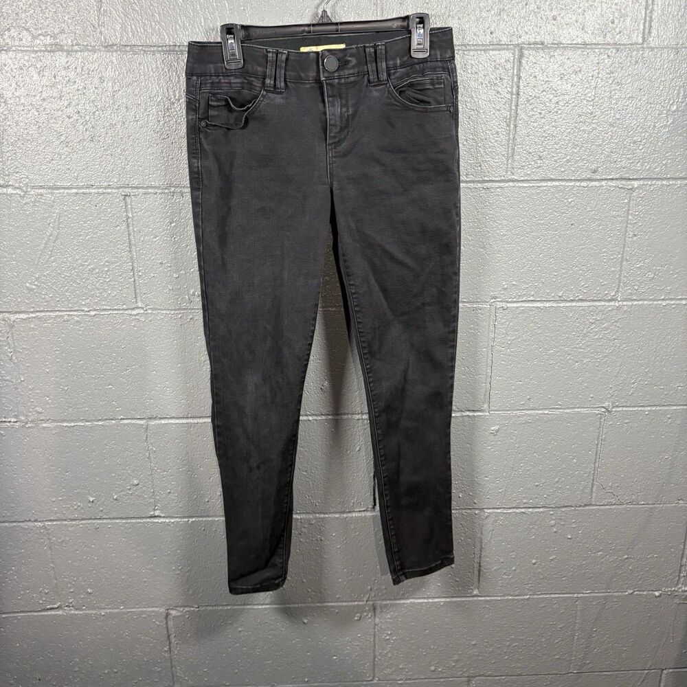 Democracy Ab Technology Jeans Womens 6 Black Skinny Stretch Denim Core